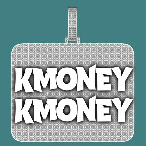 CUSTOM LETTER NECKLACE 3D BIG SQUARE sold by The GUU Shop