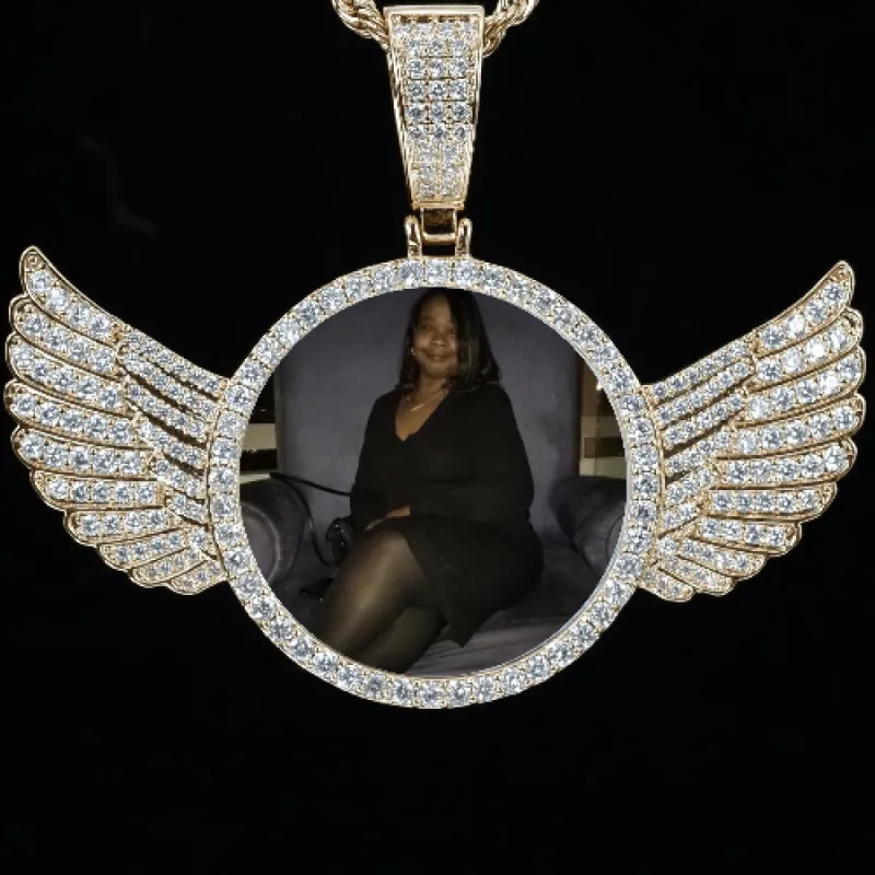 CUSTOM PICTURE PENDANT STYLE-4 sold by The GUU Shop