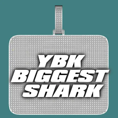 CUSTOM LETTER NECKLACE 3D BIG SQUARE sold by The GUU Shop