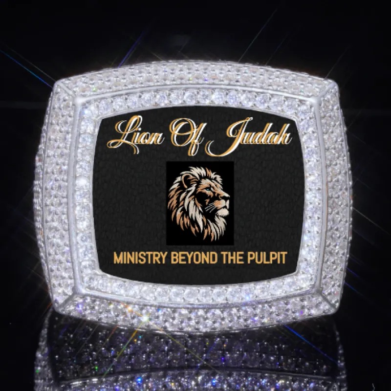 3D CUSTOM PICTURE ICED RING sold by The GUU Shop