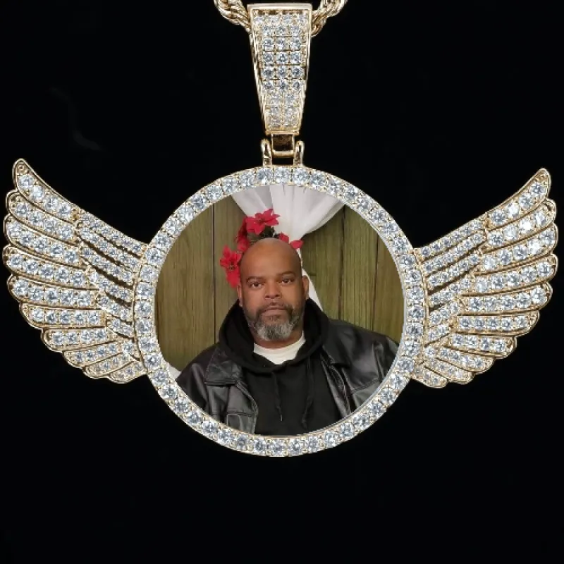 CUSTOM PICTURE PENDANT STYLE-4 sold by The GUU Shop