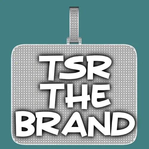 CUSTOM LETTER NECKLACE 3D BIG SQUARE sold by The GUU Shop