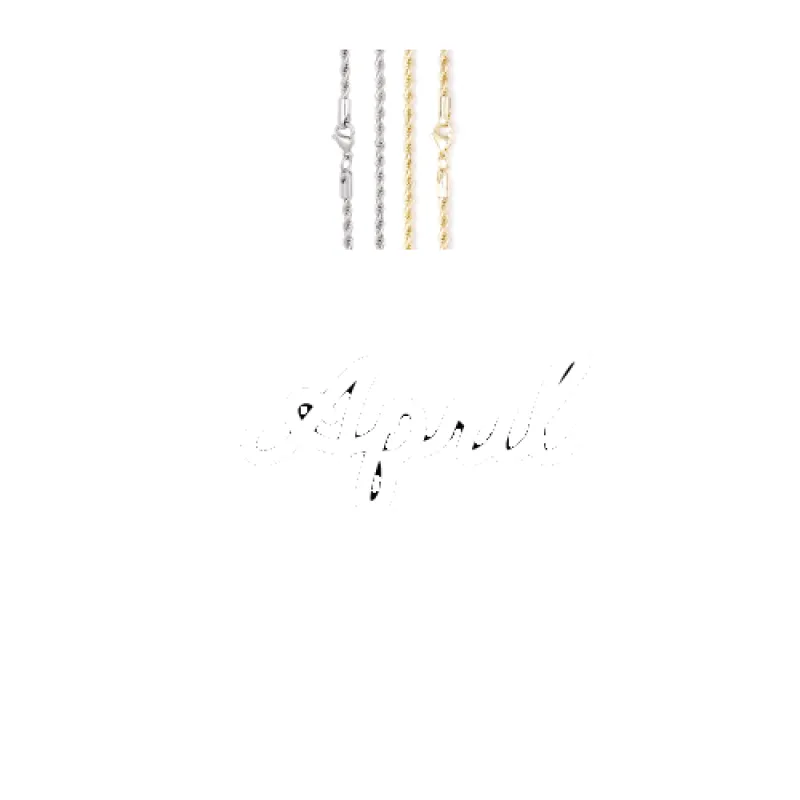 Script Custom Letter Necklace sold by The GUU Shop