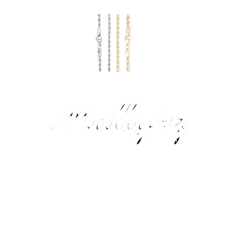 Script Custom Letter Necklace made by The GUU Shop