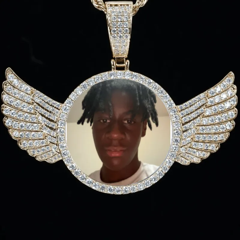 CUSTOM PICTURE PENDANT STYLE-4 sold by The GUU Shop