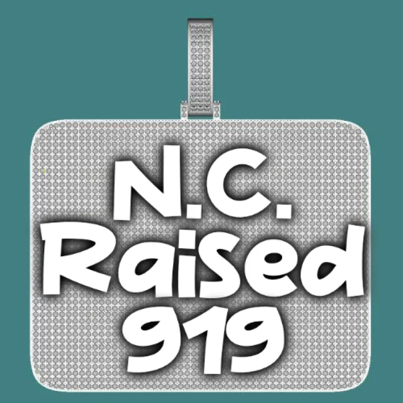 CUSTOM LETTER NECKLACE 3D BIG SQUARE sold by The GUU Shop