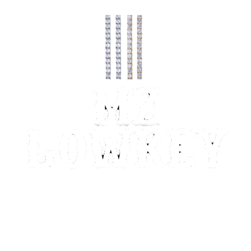 Custom Letters Freibeuter Font Necklace sold by The GUU Shop