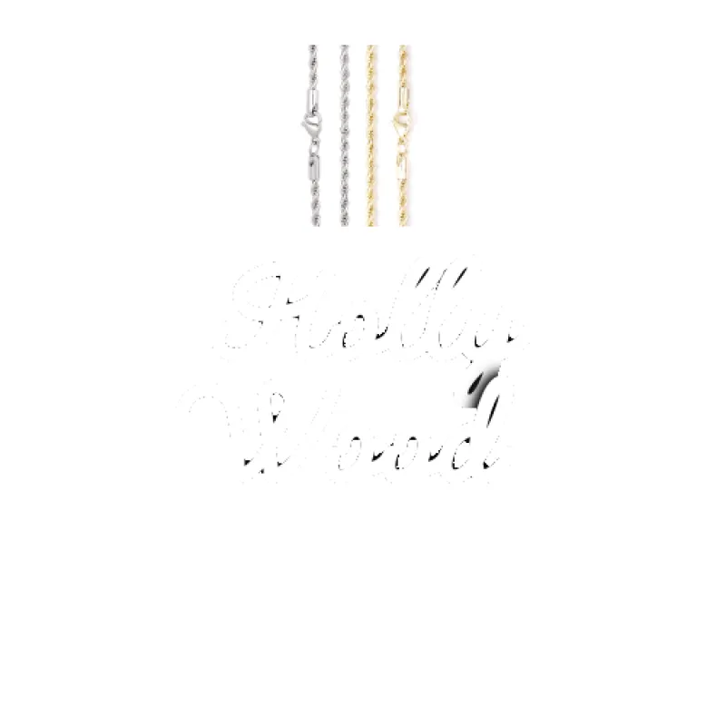 Script Custom Letter Necklace sold by The GUU Shop