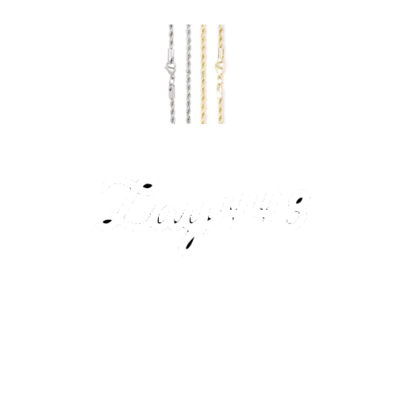 Script Custom Letter Necklace sold by The GUU Shop