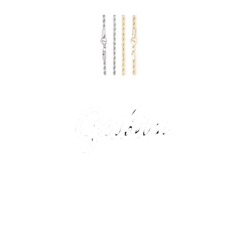 Script Custom Letter Necklace sold by The GUU Shop