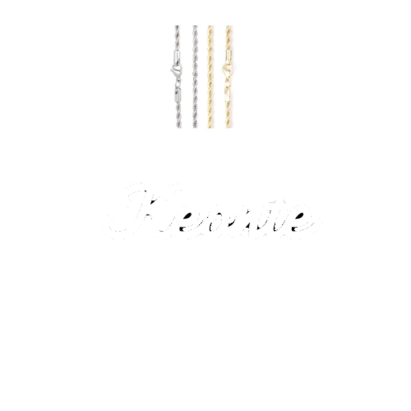 Script Custom Letter Necklace sold by The GUU Shop