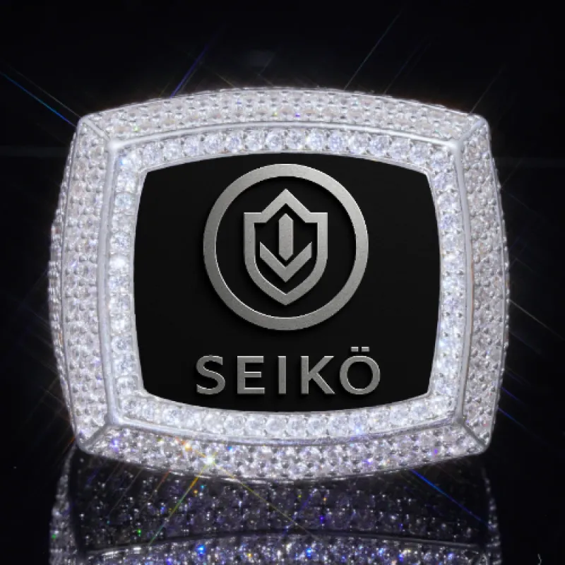 3D CUSTOM PICTURE ICED RING sold by The GUU Shop