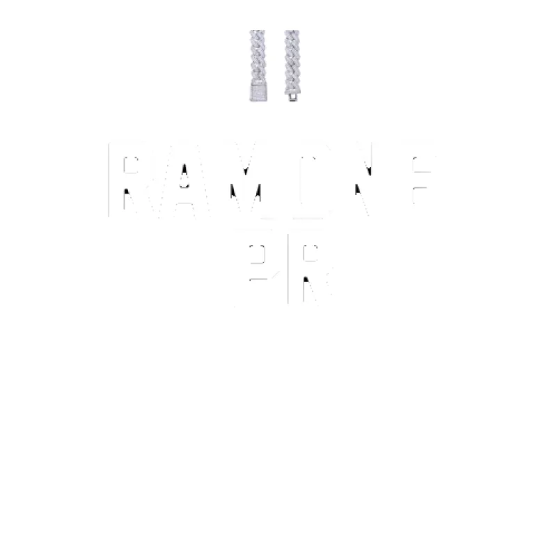 Custom Letters Baguette Two Layer Necklace made by The GUU Shop