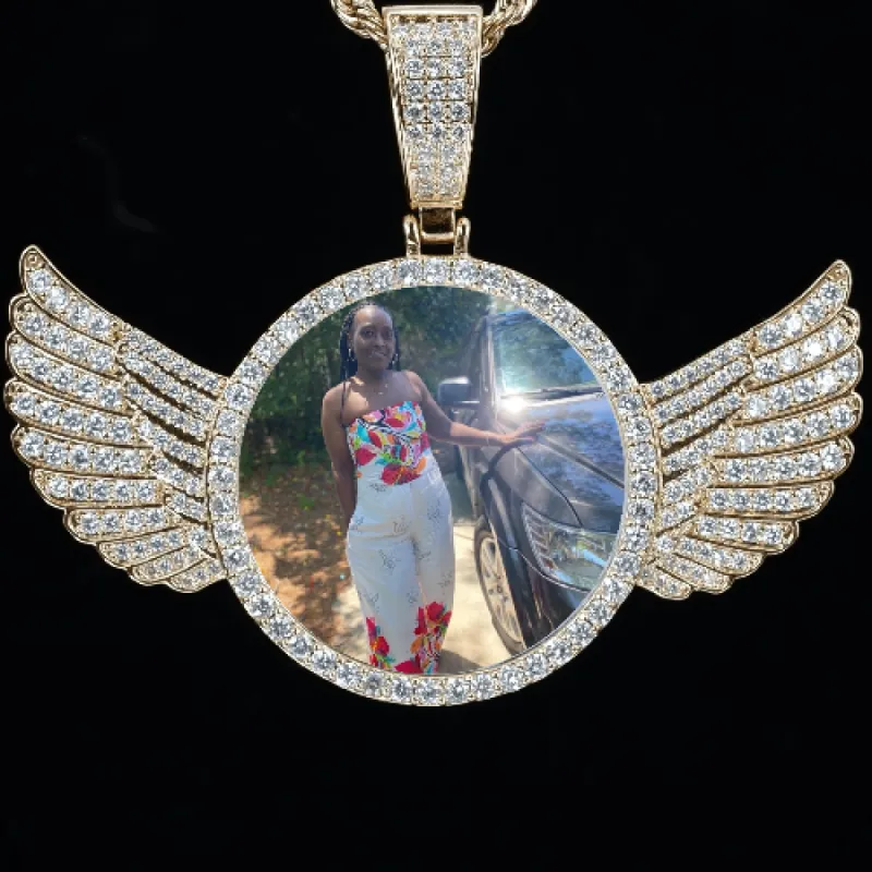 CUSTOM PICTURE PENDANT STYLE-4 sold by The GUU Shop