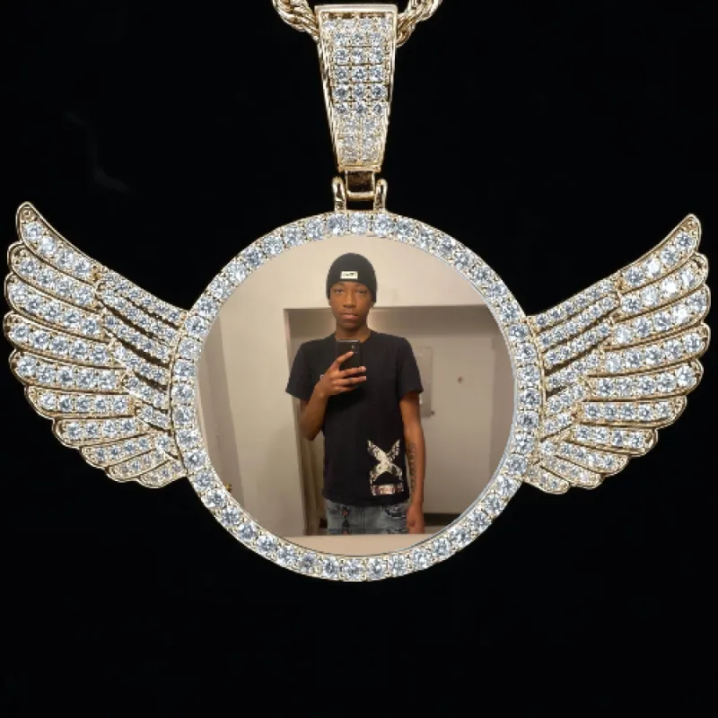 CUSTOM PICTURE PENDANT STYLE-4 sold by The GUU Shop