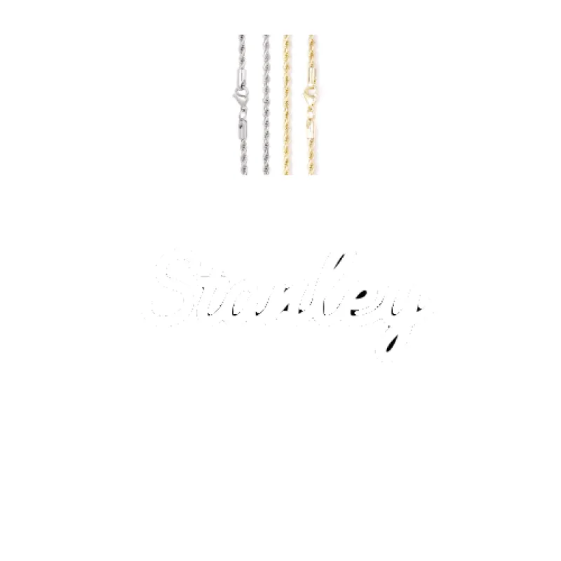 Script Custom Letter Necklace sold by The GUU Shop