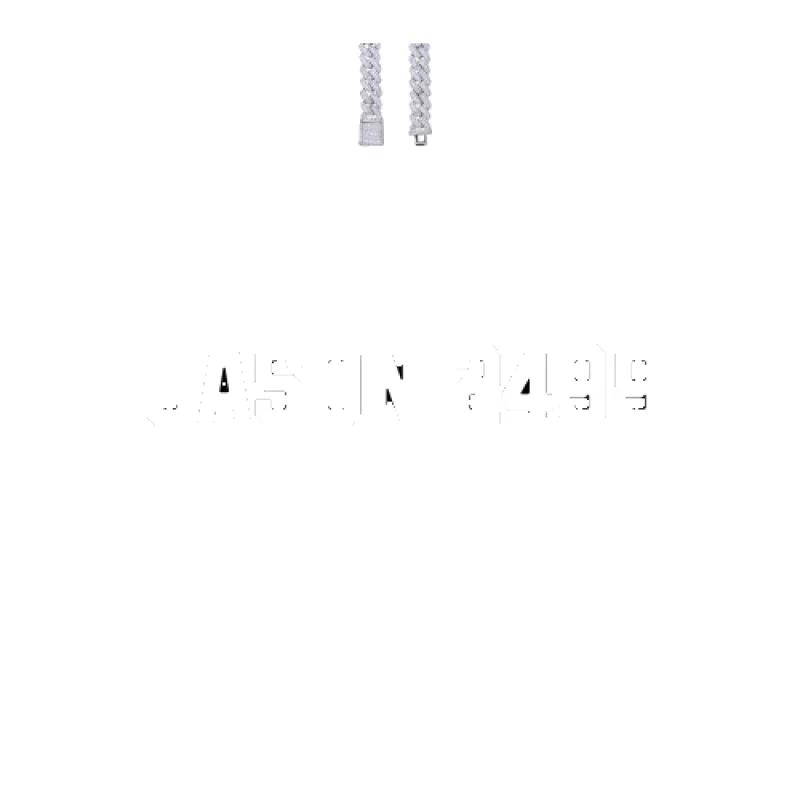 Custom Letters Baguette Two Layer Necklace made by The GUU Shop