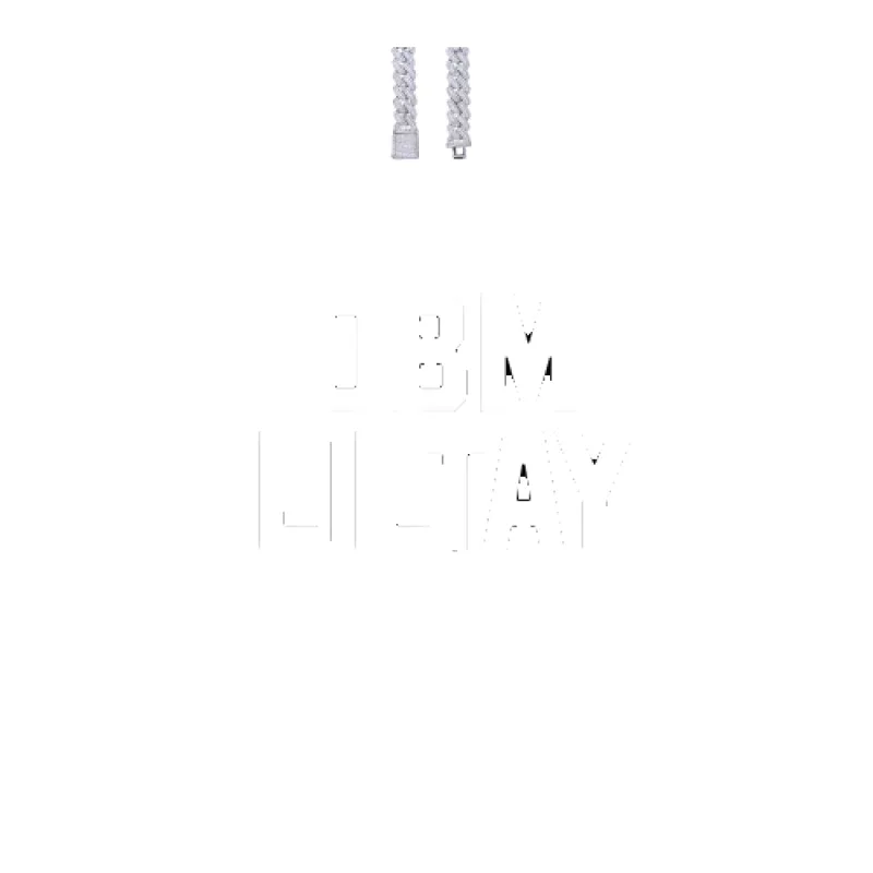 Custom Letters Baguette Two Layer Necklace made by The GUU Shop