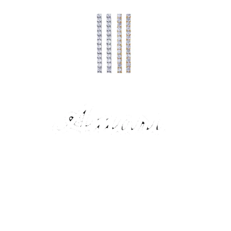 Script Custom Letter Necklace made by The GUU Shop