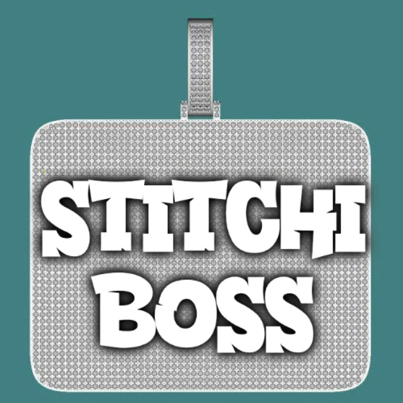 CUSTOM LETTER NECKLACE 3D BIG SQUARE sold by The GUU Shop