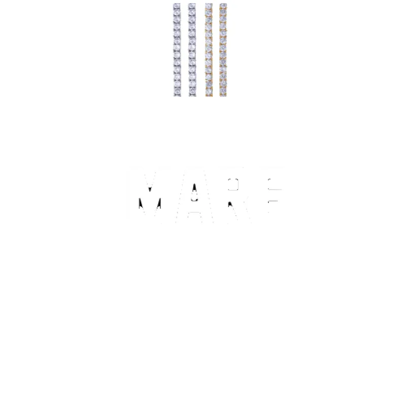 Custom Letters Baguette Two Layer Necklace sold by The GUU Shop