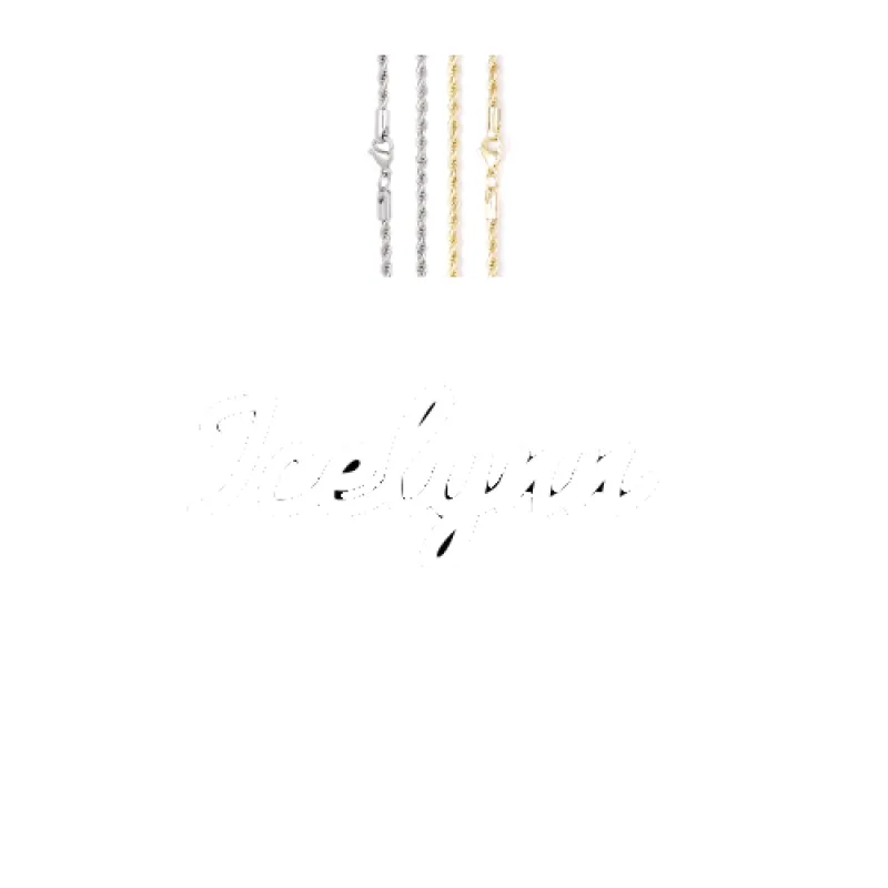 Script Custom Letter Necklace sold by The GUU Shop