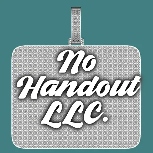 CUSTOM LETTER NECKLACE 3D BIG SQUARE sold by The GUU Shop