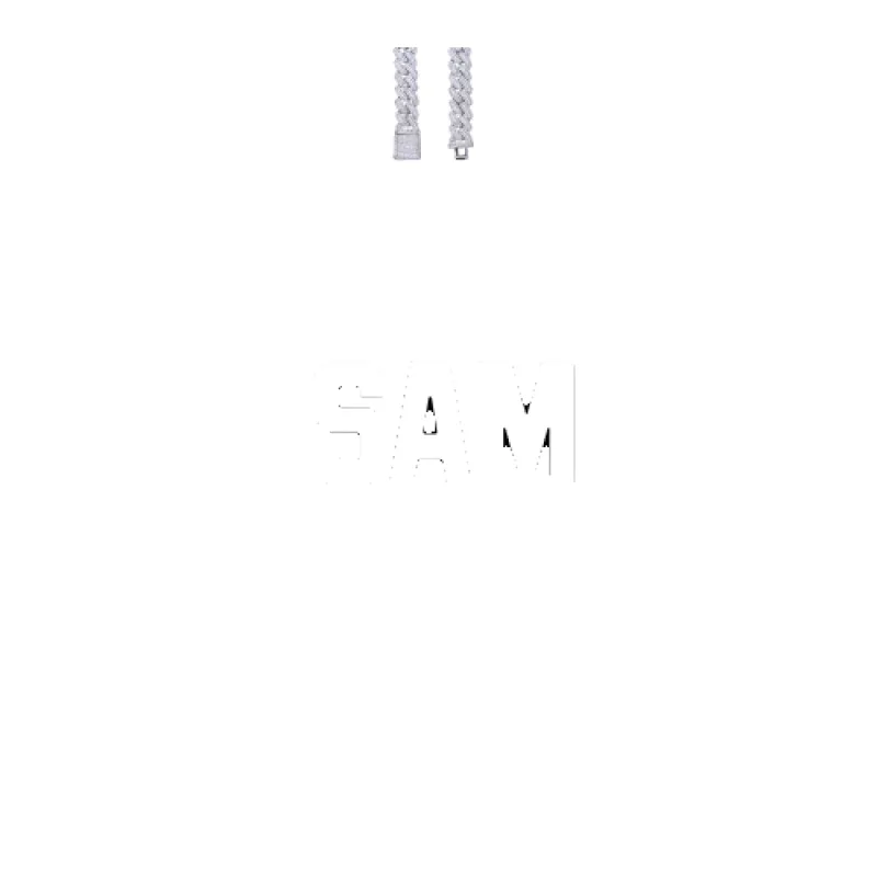 Custom Letters Baguette Two Layer Necklace sold by The GUU Shop