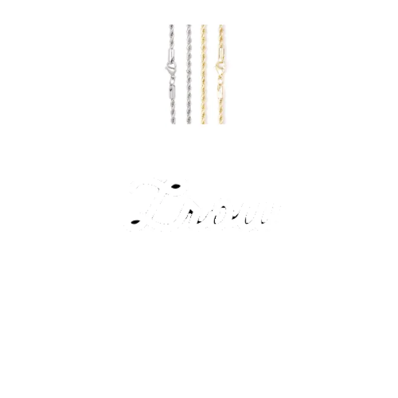 Script Custom Letter Necklace sold by The GUU Shop