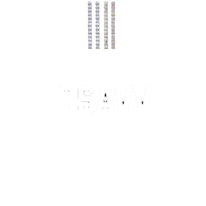 Custom Letters Baguette Two Layer Necklace sold by The GUU Shop