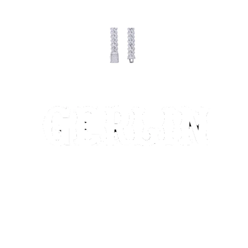 Custom Letters Freibeuter Font Necklace sold by The GUU Shop