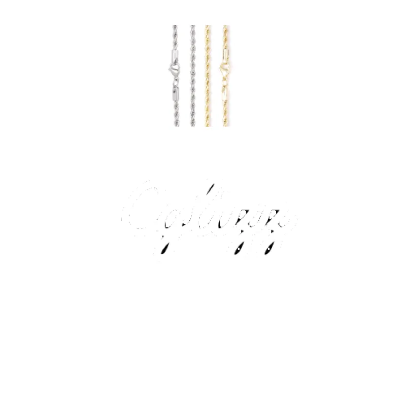 Script Custom Letter Necklace sold by The GUU Shop