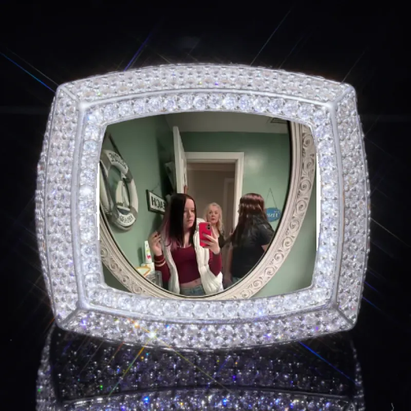 3D CUSTOM PICTURE ICED RING sold by The GUU Shop