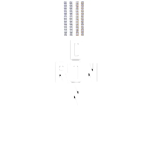 Custom Letters Baguette Two Layer Necklace sold by The GUU Shop