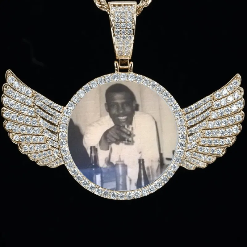 CUSTOM PICTURE PENDANT STYLE-4 sold by The GUU Shop