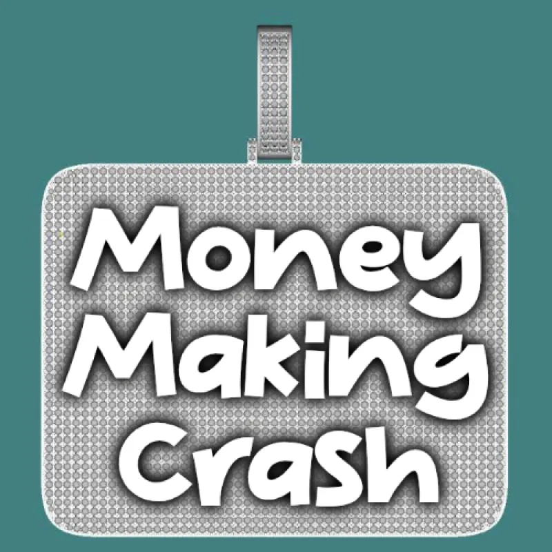 CUSTOM LETTER NECKLACE 3D BIG SQUARE sold by The GUU Shop