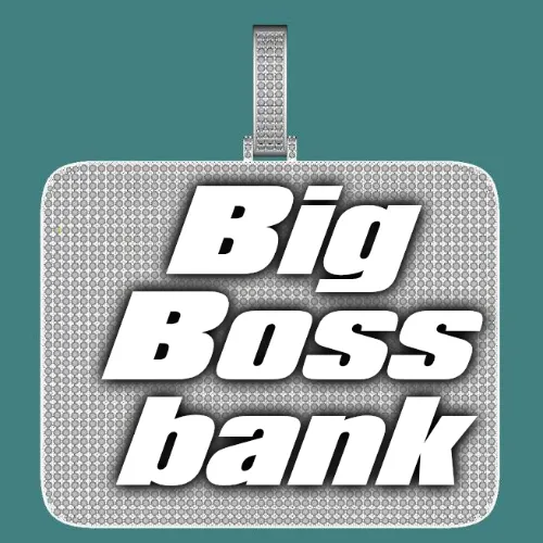 CUSTOM LETTER NECKLACE 3D BIG SQUARE sold by The GUU Shop