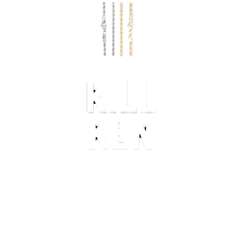 Custom Letters Baguette Two Layer Necklace sold by The GUU Shop