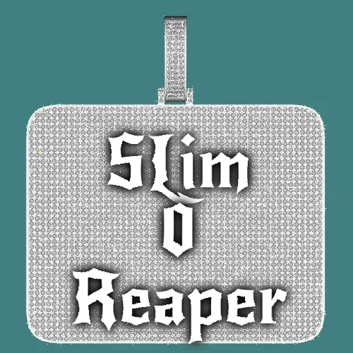 CUSTOM LETTER NECKLACE 3D BIG SQUARE sold by The GUU Shop