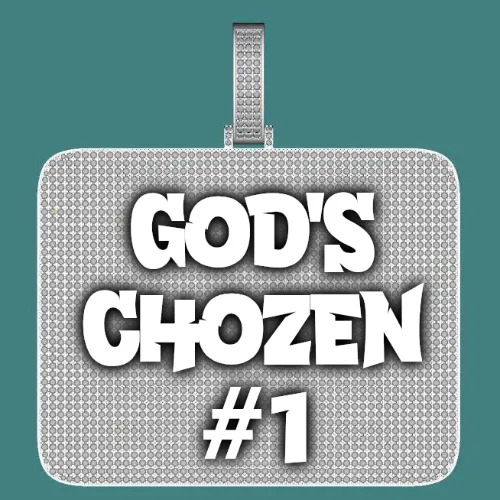 CUSTOM LETTER NECKLACE 3D BIG SQUARE sold by The GUU Shop