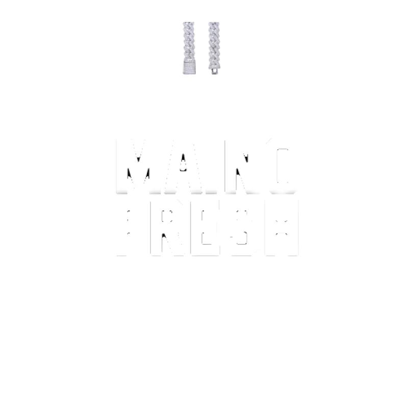 Custom Letters Baguette Two Layer Necklace made by The GUU Shop