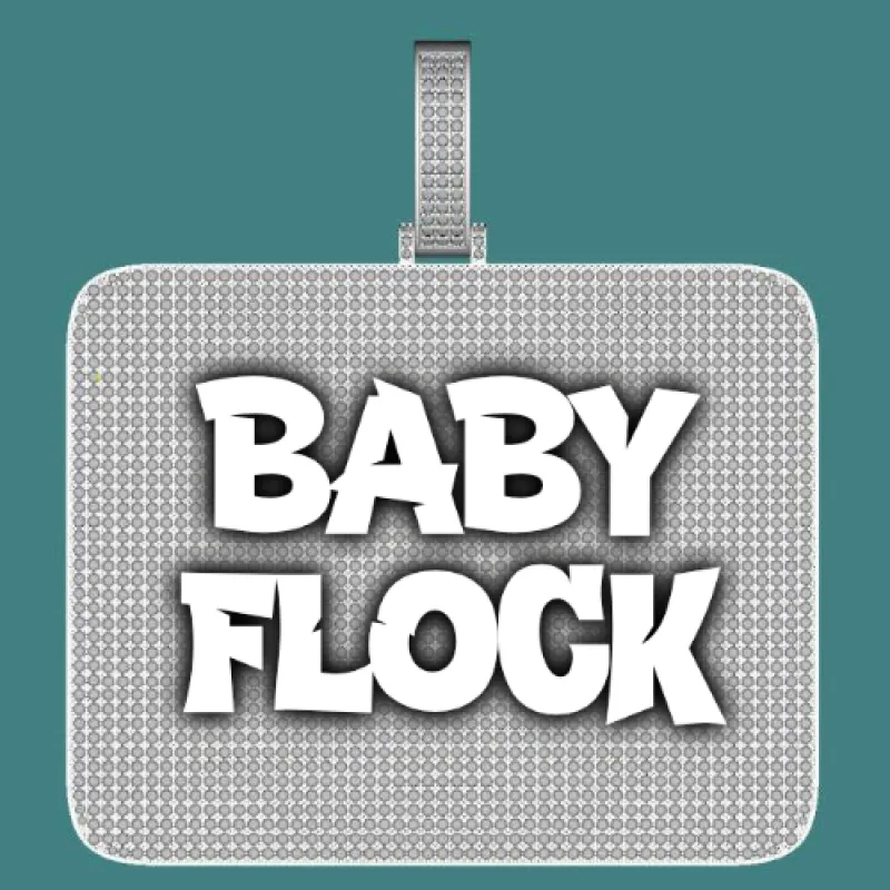 CUSTOM LETTER NECKLACE 3D BIG SQUARE sold by The GUU Shop