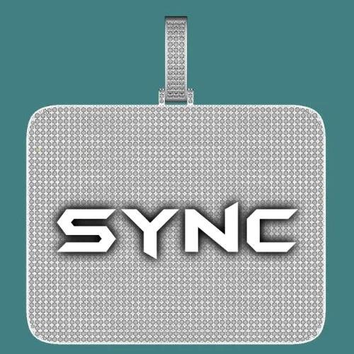 CUSTOM LETTER NECKLACE 3D BIG SQUARE sold by The GUU Shop