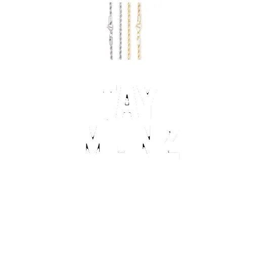 Custom Letters Baguette Two Layer Necklace sold by The GUU Shop