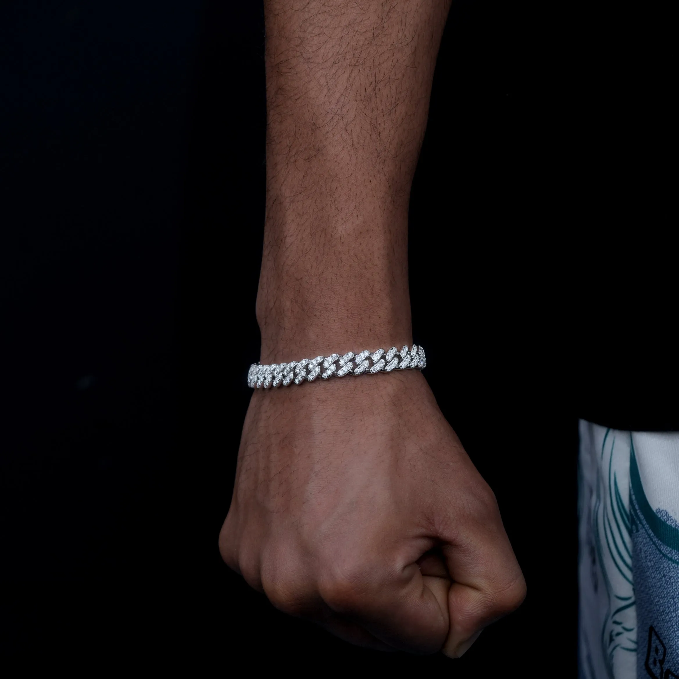VVS Moissanite 9MM Cuban Bracelet sold by The GUU Shop product image thumbnail 4