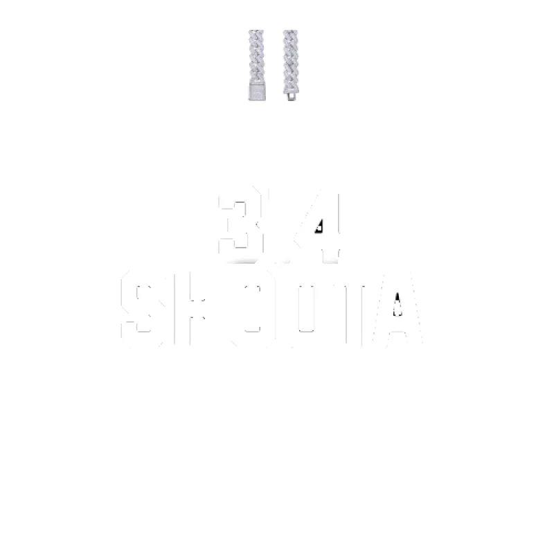 Custom Letters Baguette Two Layer Necklace made by The GUU Shop