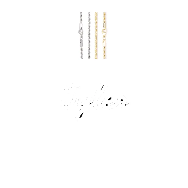 Script Custom Letter Necklace sold by The GUU Shop