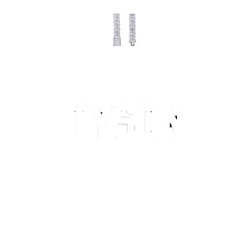 Custom Letters Baguette Two Layer Necklace sold by The GUU Shop