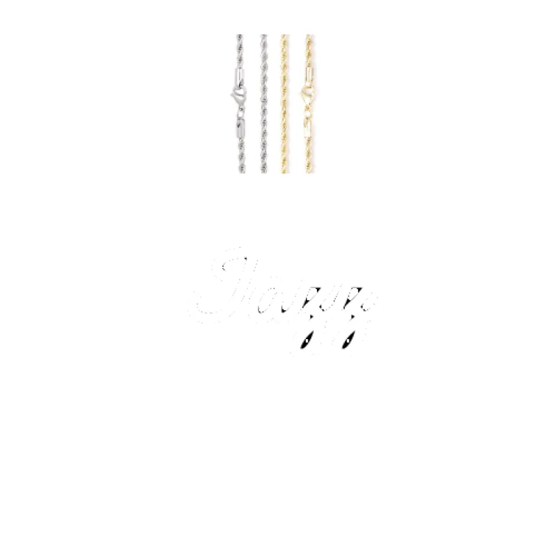 Script Custom Letter Necklace made by The GUU Shop