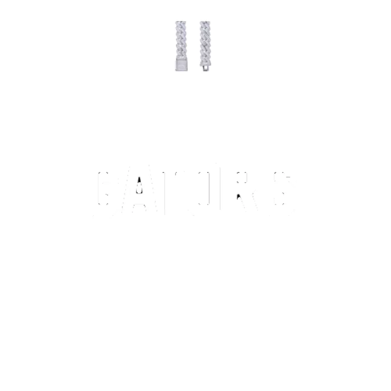 Custom Letters Baguette Two Layer Necklace made by The GUU Shop